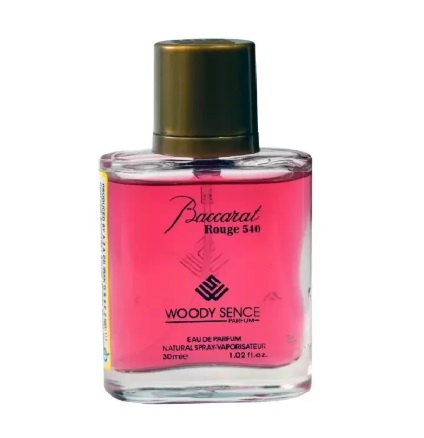 عطر ادکلن جیبی وودی سنس باکارات رژ Baccarat Rouge 540 حجم 30 میل